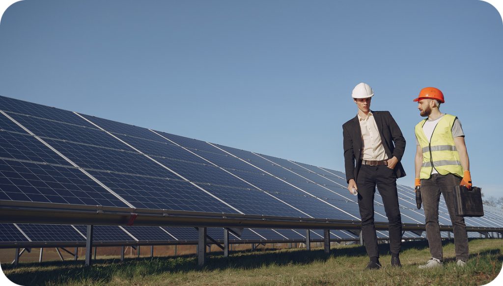 Batterieinstallation und Netzintegration