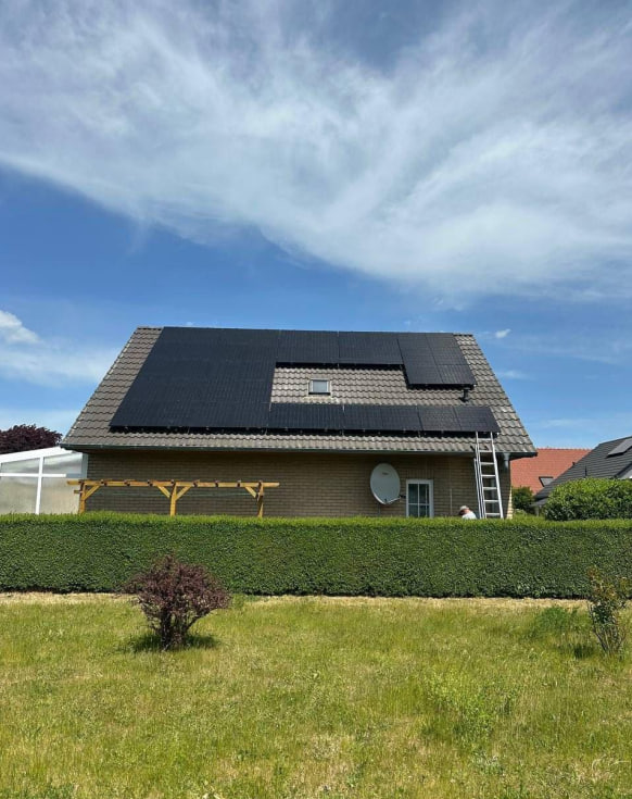 Effiziente Solaranlage mit 9 kWp Leistung